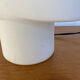Vintage white glass lamp
