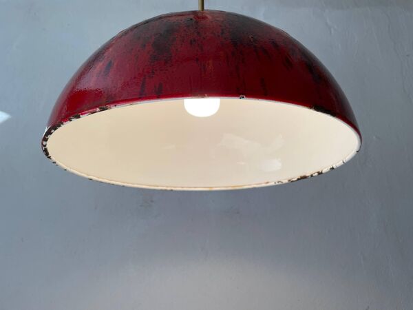 Suspension en émail Coates, années 1960, Allemagne
