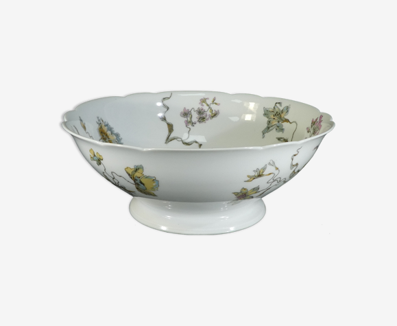 Saladier en porcelaine de Limoges pour E.Bourgeois paris