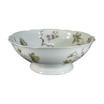 Limoges porcelain saladier for E.Bourgeois paris