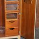 Light walnut cabinet from the 1940s