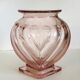 Art Deco glass vase Rosaline by Rudolf Schrötter for Inwald