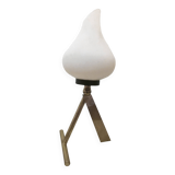 Vintage Table Lamp • Flame • 1950