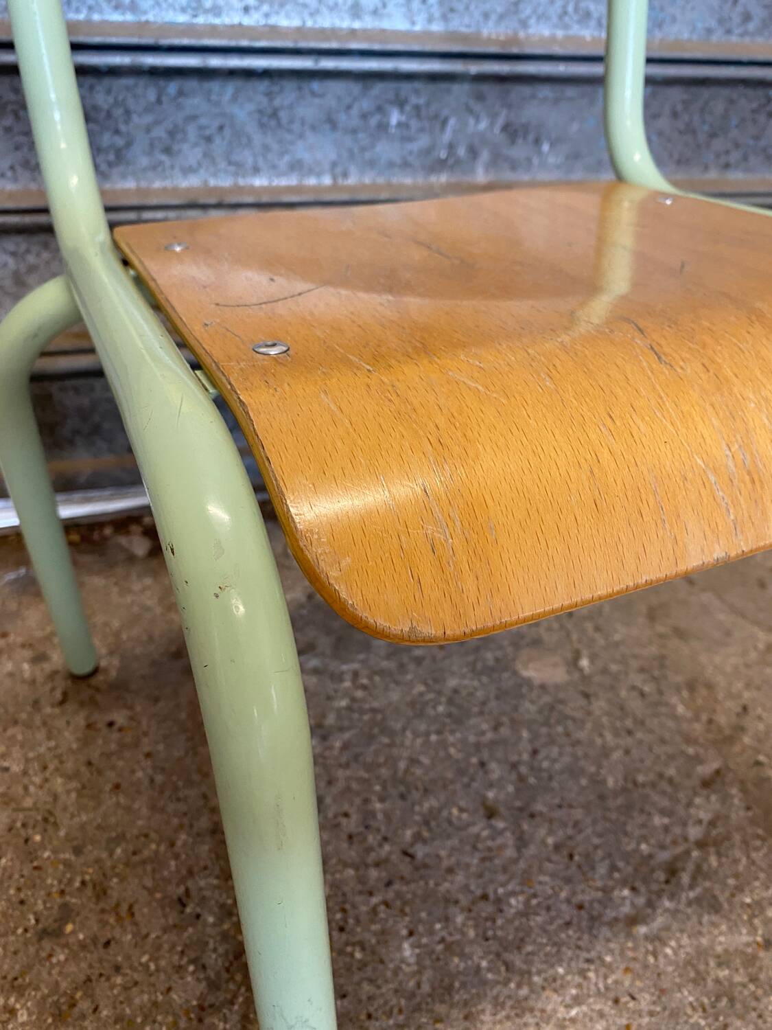 Mint children's school chair