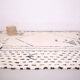 Unique natural wool Moroccan rug 3x2 m