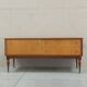 Sideboard wood and brass, 50's