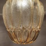 Lámpara de techo de cristal. España, 1940s.