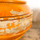 Set of 2 french glazed terracotta BIOT vases 19th century