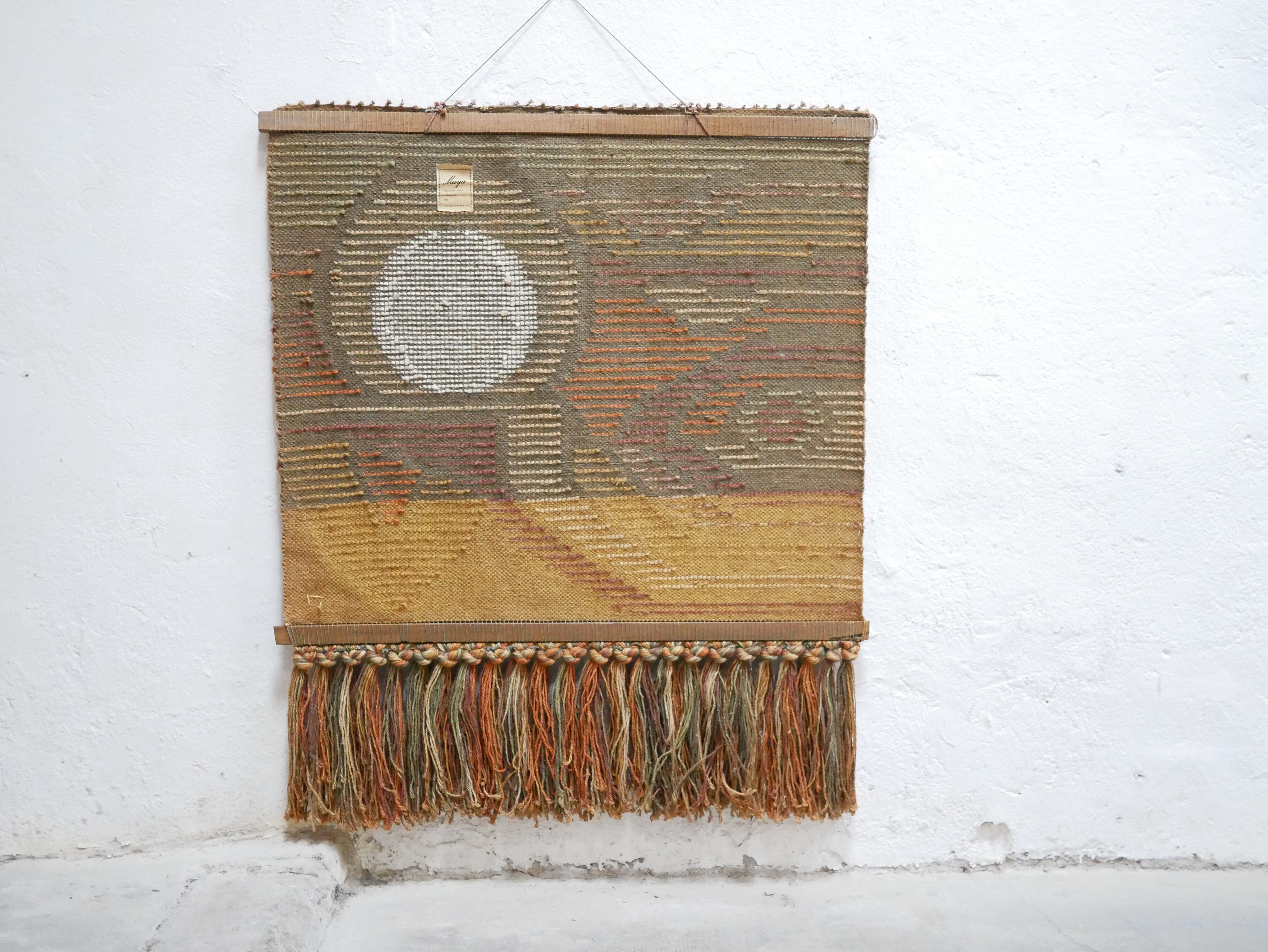 Vintage wall hanging by Maya editions