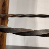 Mid century brutalist bar stools, 1950