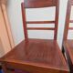 Lot de 3 chaises anciennes estampillé PTT