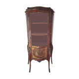 curved louis xv-style showcase
