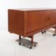 Buffet with roller shutter doors, Danish, vintage, teak, produced by Dyrlund.