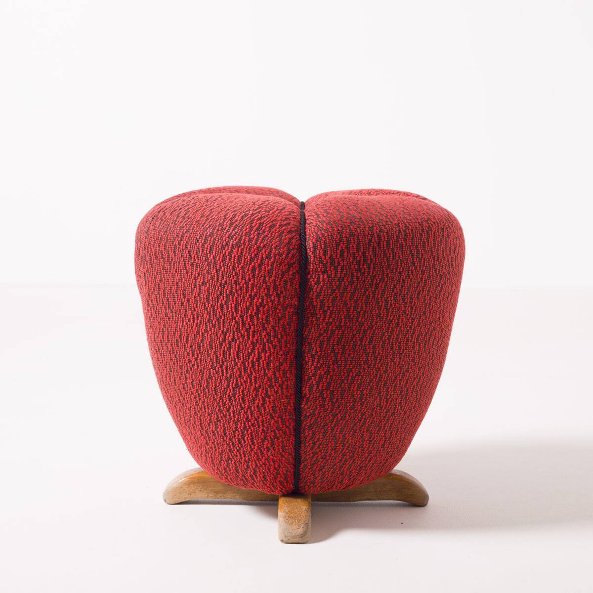 Tulip Tabouret or Footstool by Jindřich Halabala, 1950s