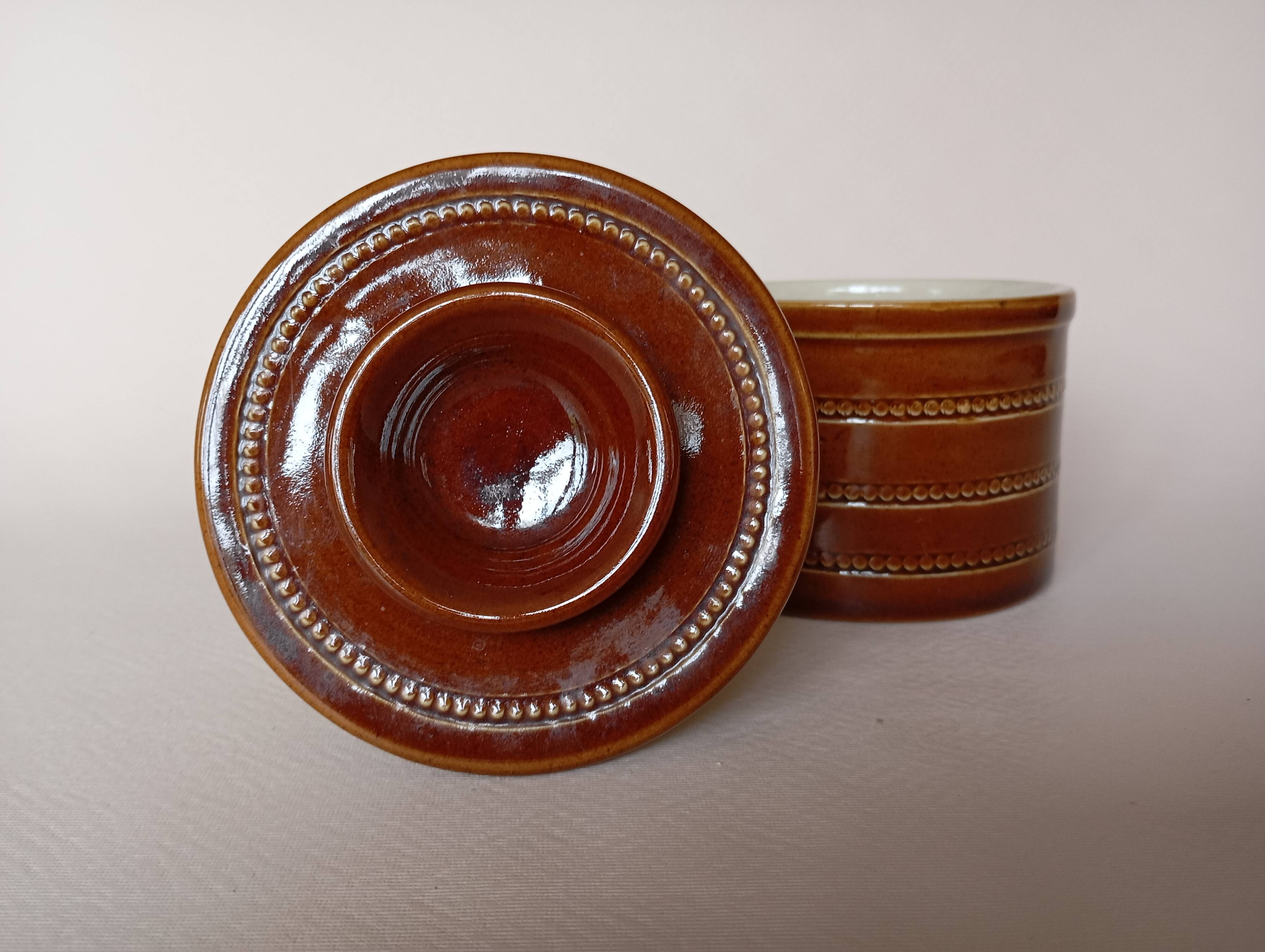 Berry sandstone water butter dish