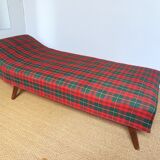 Vintage daybed  50 plaid