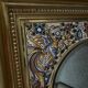 Miroir Andalou en céramique émaillée (cuerda seca)