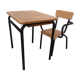 Schoolboy's desk and his chair
