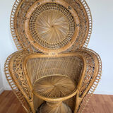Fauteuil Emmanuelle en rotin