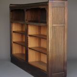 Bibliothèque Art Déco en bois de l'école de La Haye, années 1930