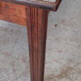 Table de ferme zinc.