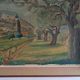 Large oil on canvas landscape of St Paul de Serre signed R. CAZ.