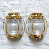 Vintage marine wall lamps