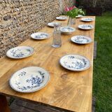Large old farm table