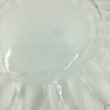 6 glass dessert plate set