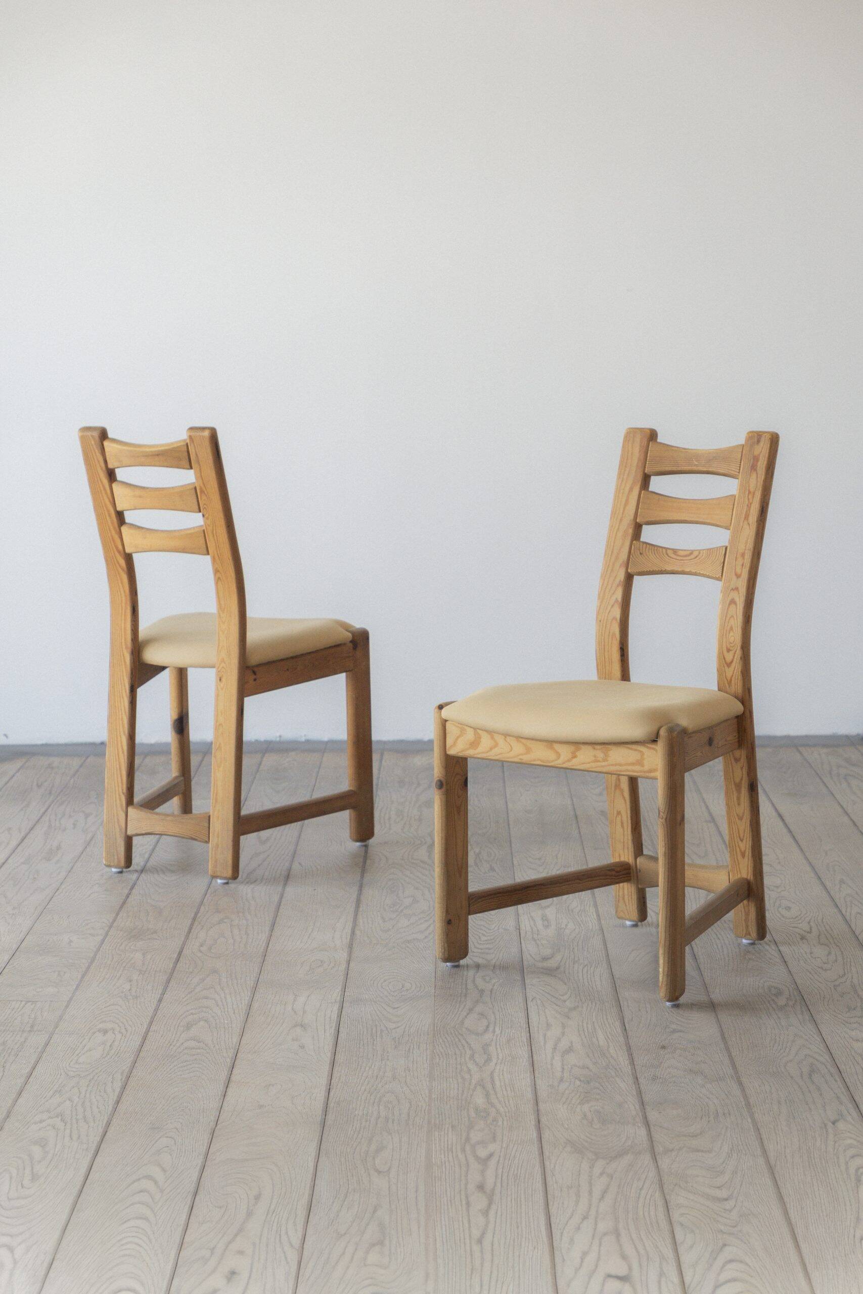 Findahls Møbelfabrik pine, dining chair (set of six)