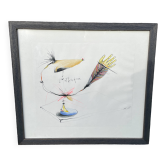 Tableau "L'attra-peur" by XX.25 - Alexandra Loewe