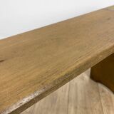 Banc de ferme ancien 2 mètres