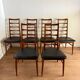 Set of 6 Scandinavian Teak Chairs by Niels Koefoeds, 1960s