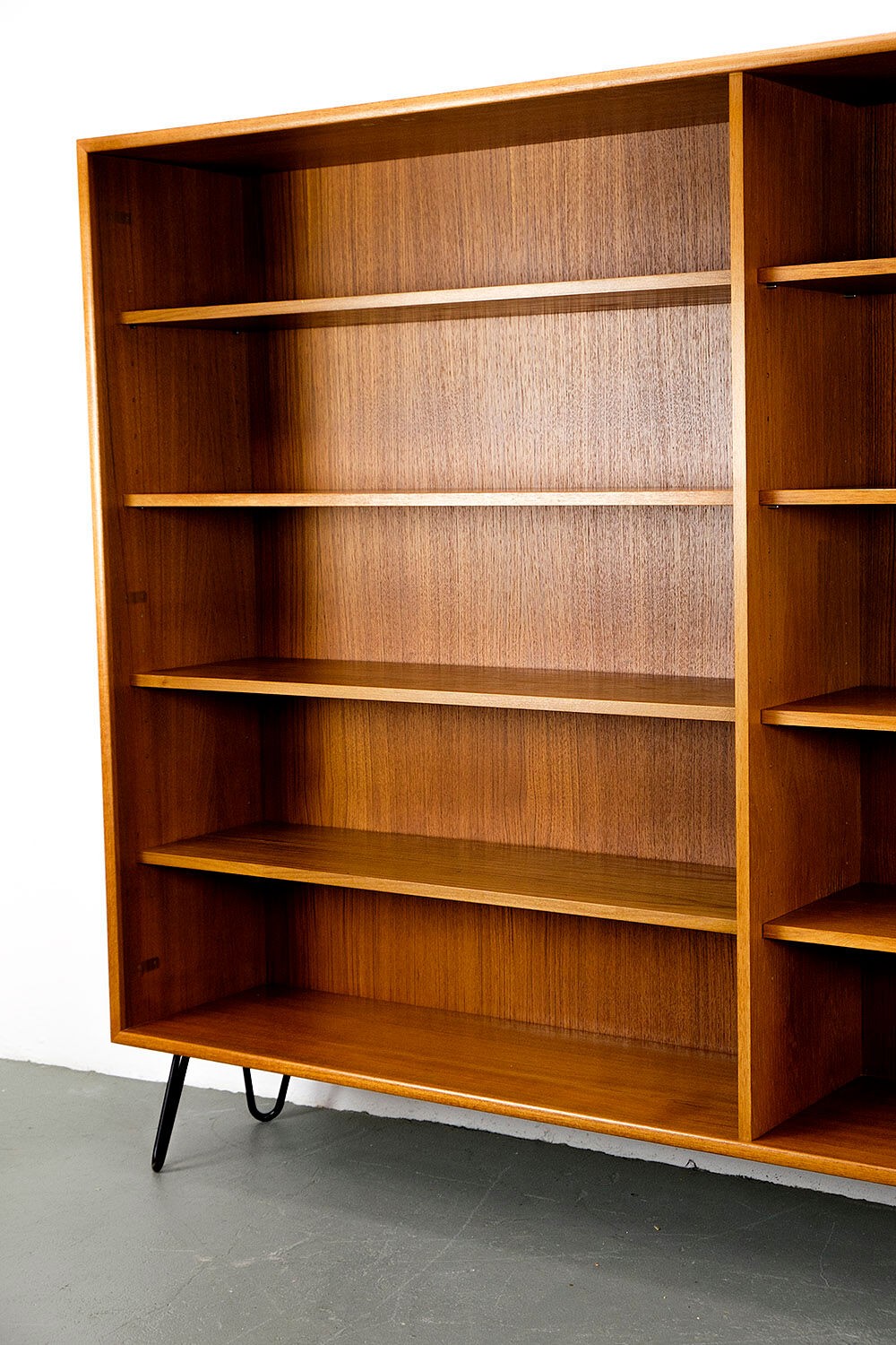 Teak bookcase by WK Möbel, 1970s