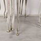 4 wrought iron garden armchairs