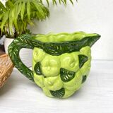 Pitcher in apple slurry