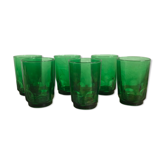 Set of 6 vintage glasses