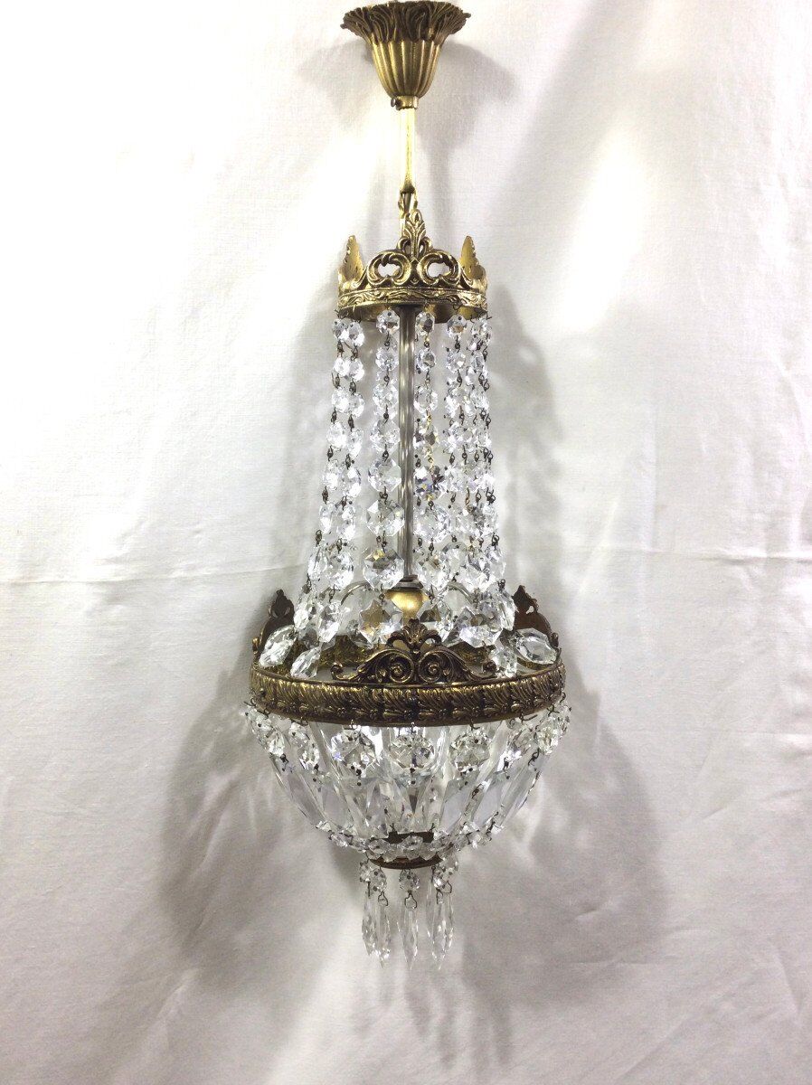 Hot air balloon chandelier with 1 Light