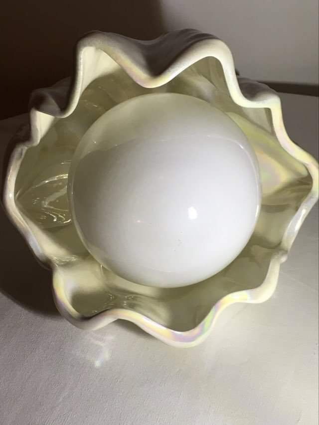 Lampe vintage "coquillage"