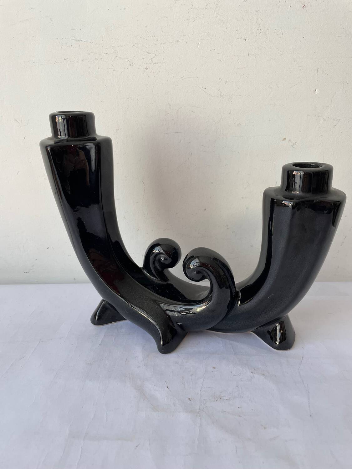 Art Deco candlestick