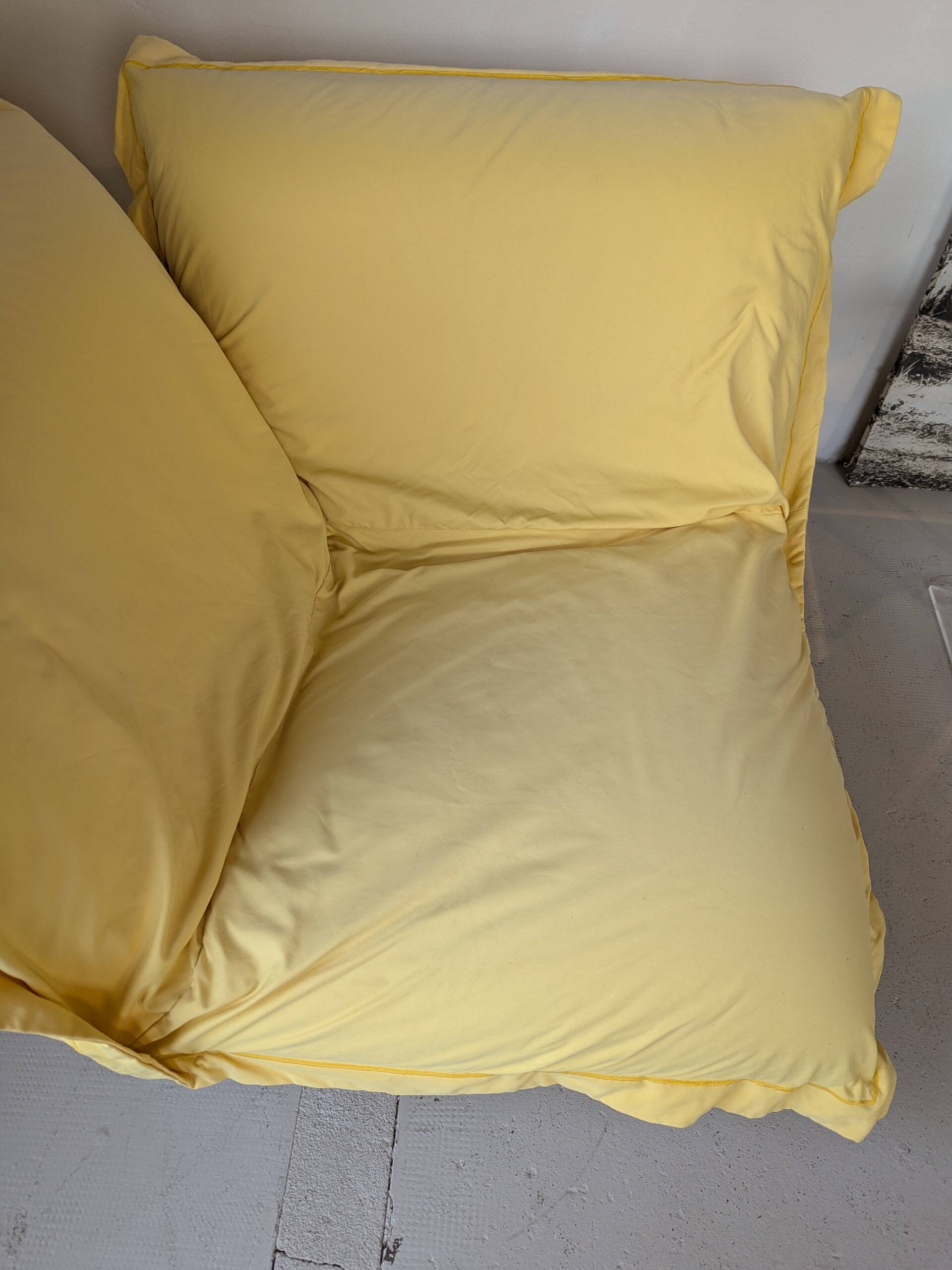 Cuddly corner armchair by Pascal Mourgue for Cinna