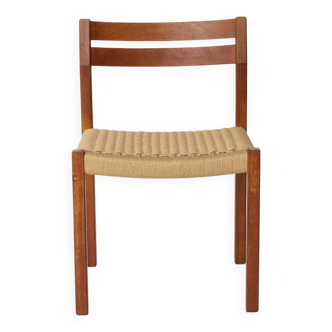 1 sur 4 Chaise de salle à manger en teck Niels O. Møller modèle 404 – Style danois du milieu du siècle