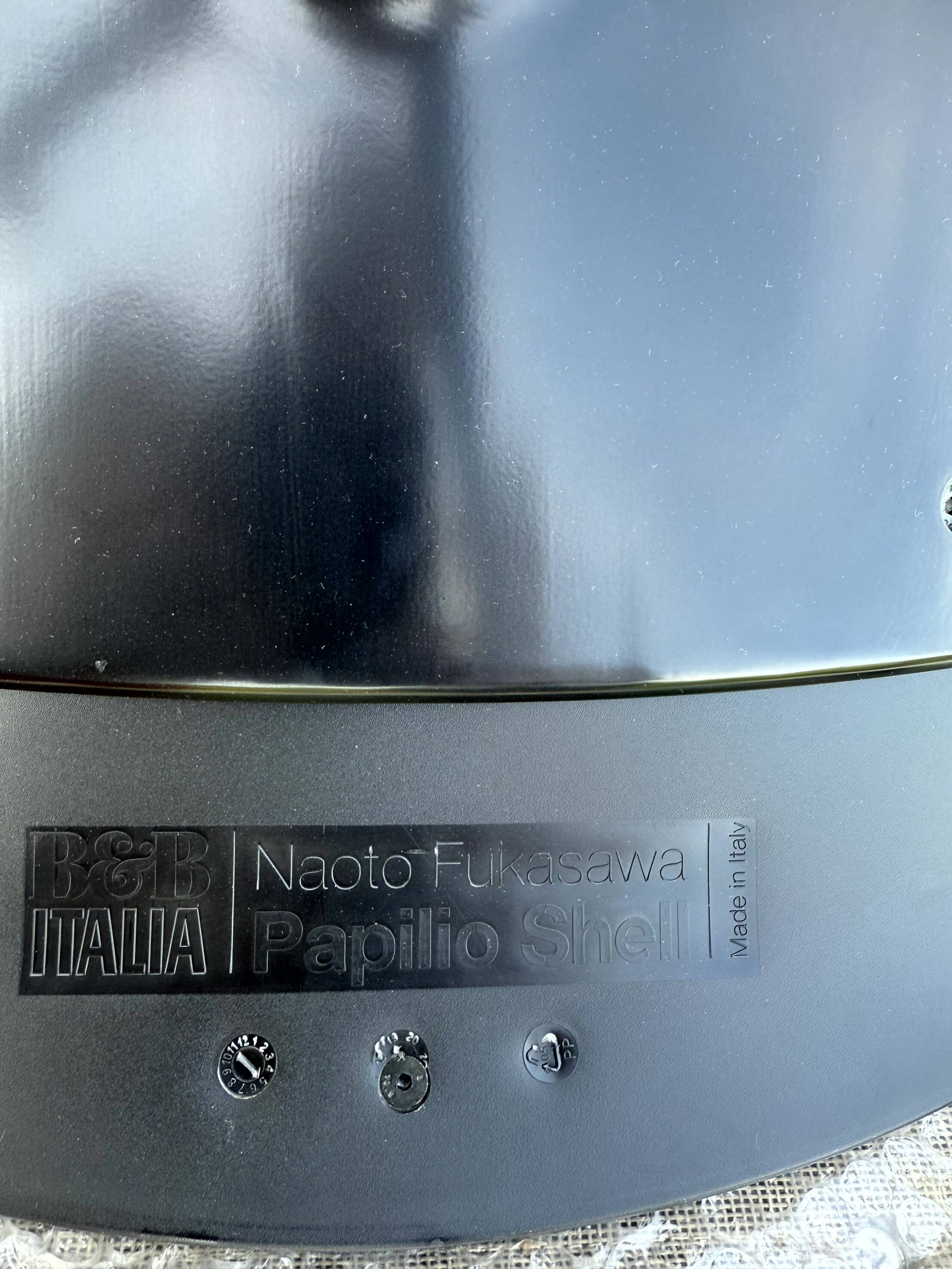 Papilio Shell designer chair – Naoto Fukasawa – B&B Italia