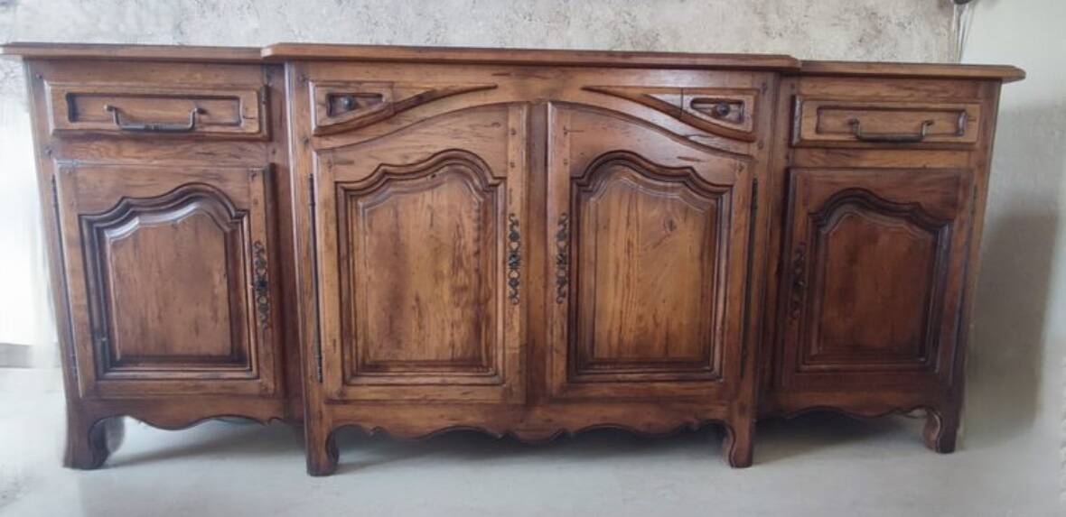 Solid oak sideboard