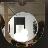 Mirror crystal art 60s, unusual shape 78x78 cm