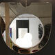 Mirror crystal art 60s, unusual shape 78x78 cm
