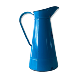 Old blue enamelled broc