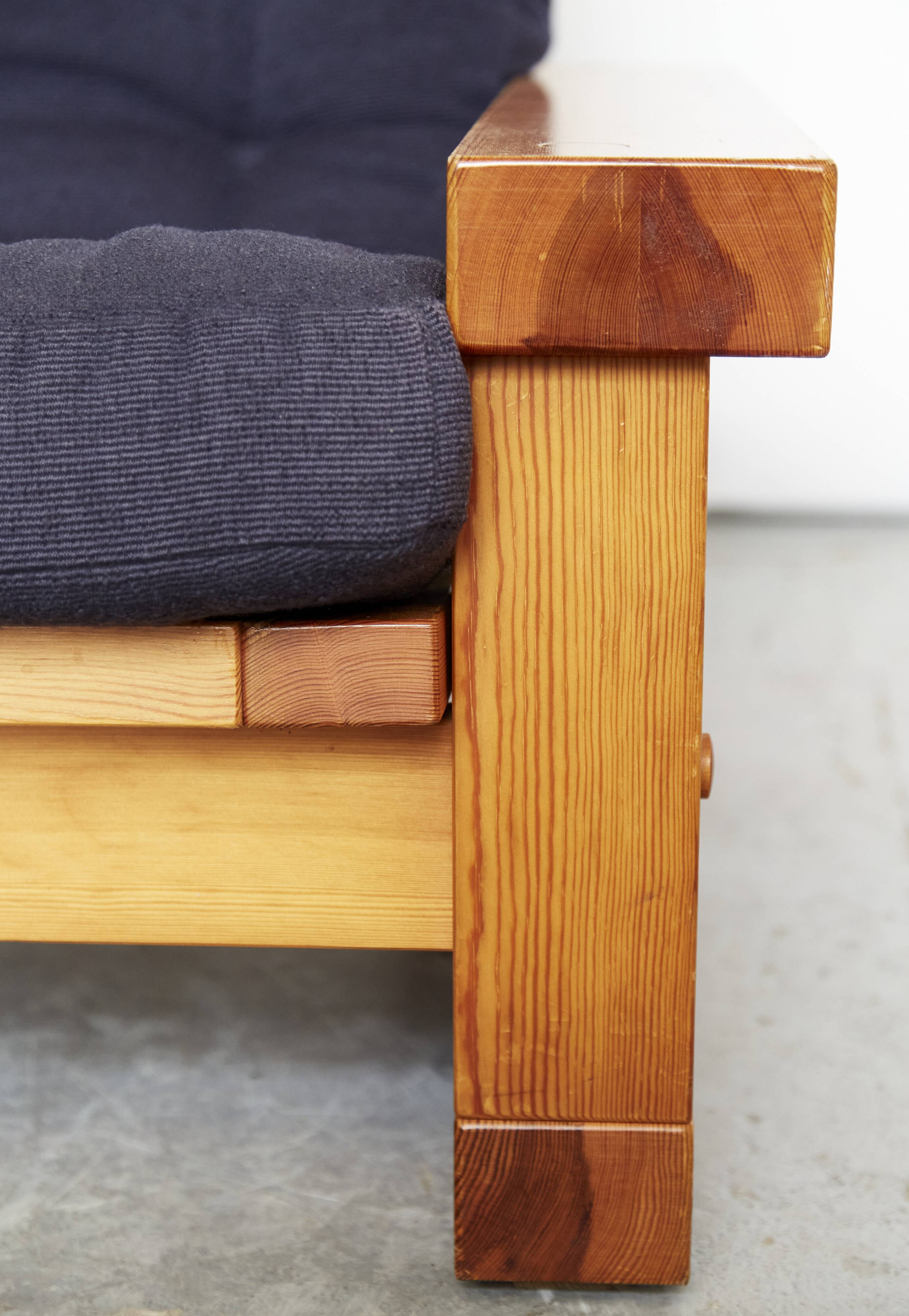 Christer Lundén "Patron" Lounge Chair & Ottoman for Broby Nya Möbler AB