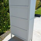 White art deco Parisian wardrobe