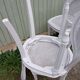 4 chaises anciennes bois et cannage